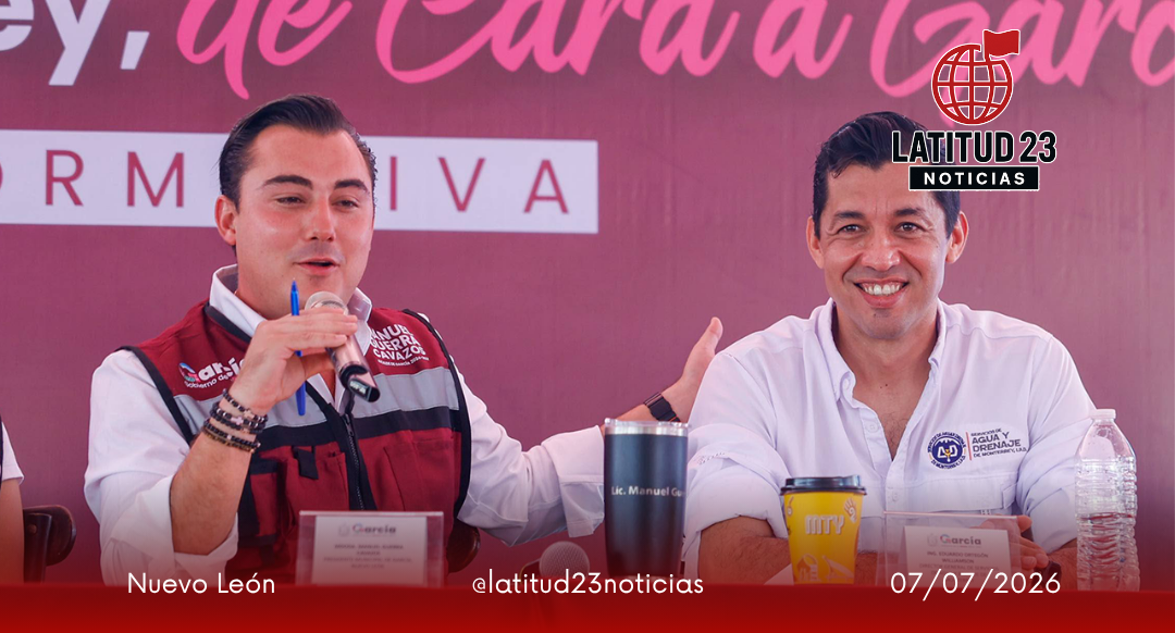 Agua y Drenaje refuerza estrategia para mejorar suministro en García con infraestructura