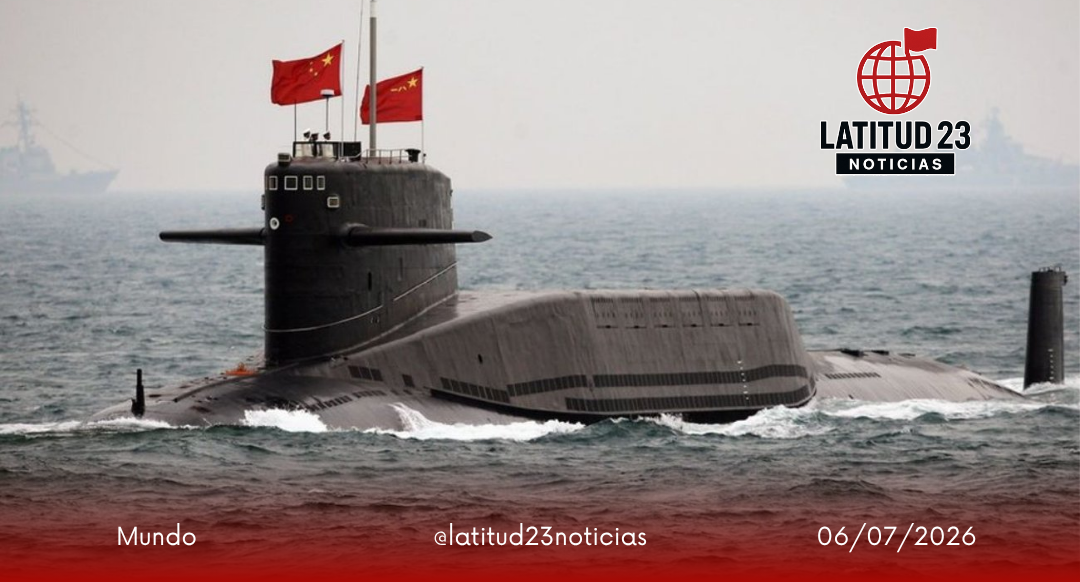 China realiza prueba de misil balístico desde submarino en Pacífico Sur