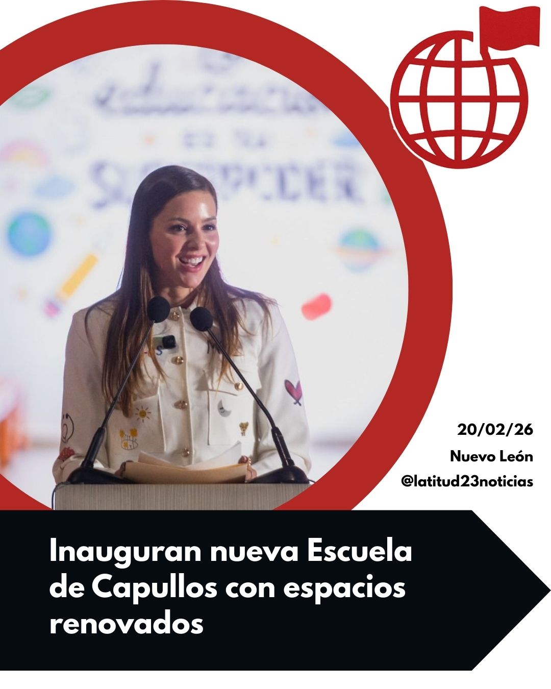 Inauguran nueva Escuela de Capullos con espacios renovados