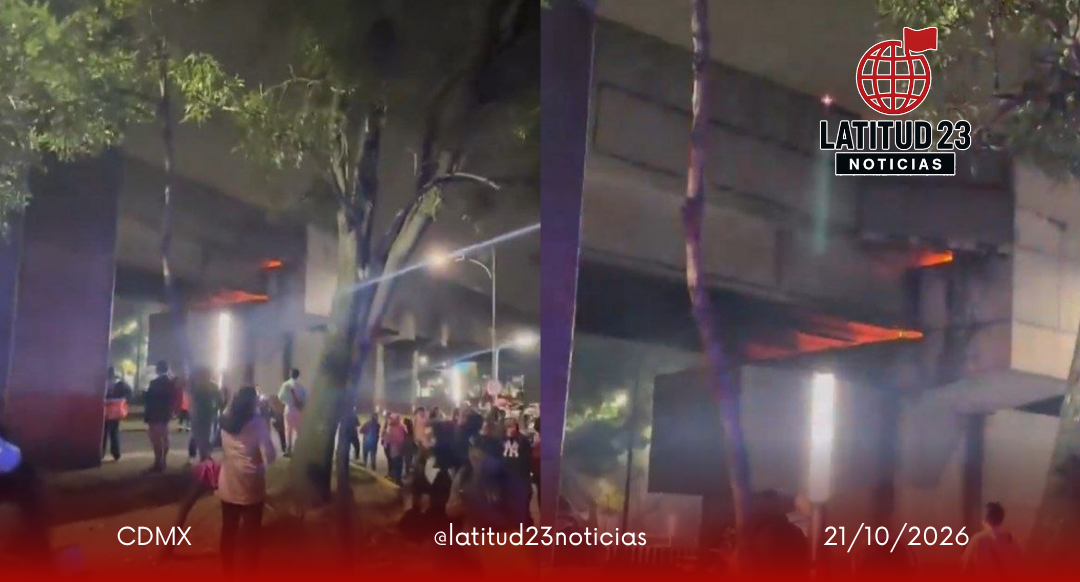 Incendio en Velódromo deja sin servicio un tramo de la Línea 9