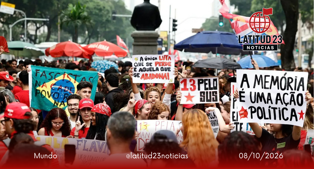 Estudiantes brasileños protestan contra el avance de Bolsonaro